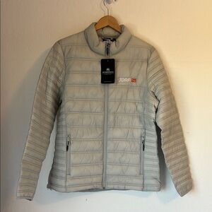 JDRF Women's Stormtech Performance Winter Jacket - Light Gray Large